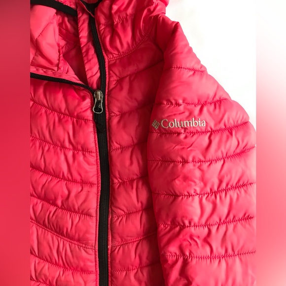 Columbia Jacket Mid-weight Powder-Lite style, size 4 / 5 T - Picture 4 of 8
